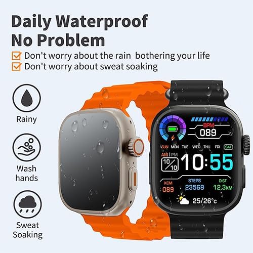 S9 ULTRA (3 STRAPS) SMART WATCH