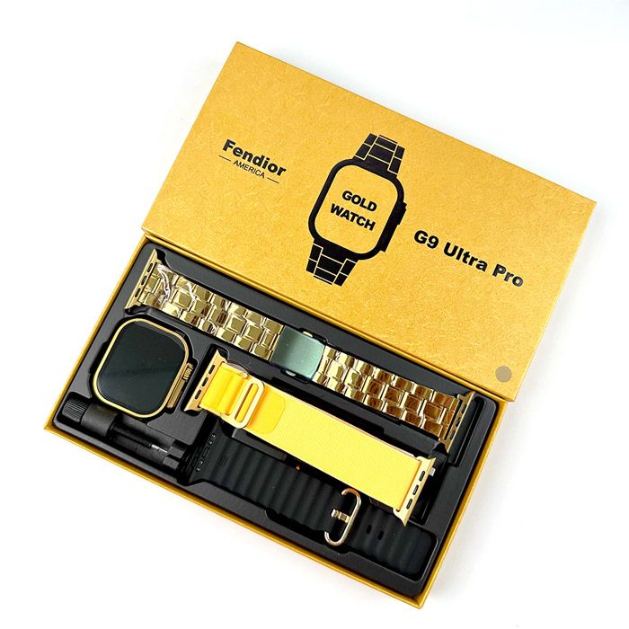 NEW G9 ULTRA PRO GOLD COLOR  SERIES 9 SMART WATCH